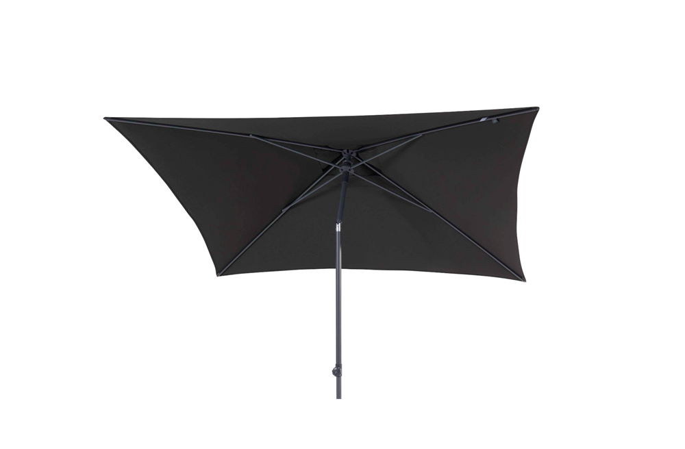 4 Seasons Outdoor Oasis 2x2.5m stokparasol frame Charcoal doek Charcoal - Afbeelding 2